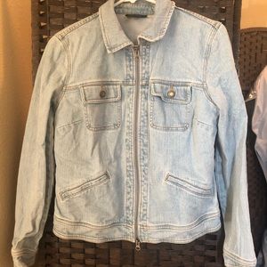 Style&Co. light wash jean jacket